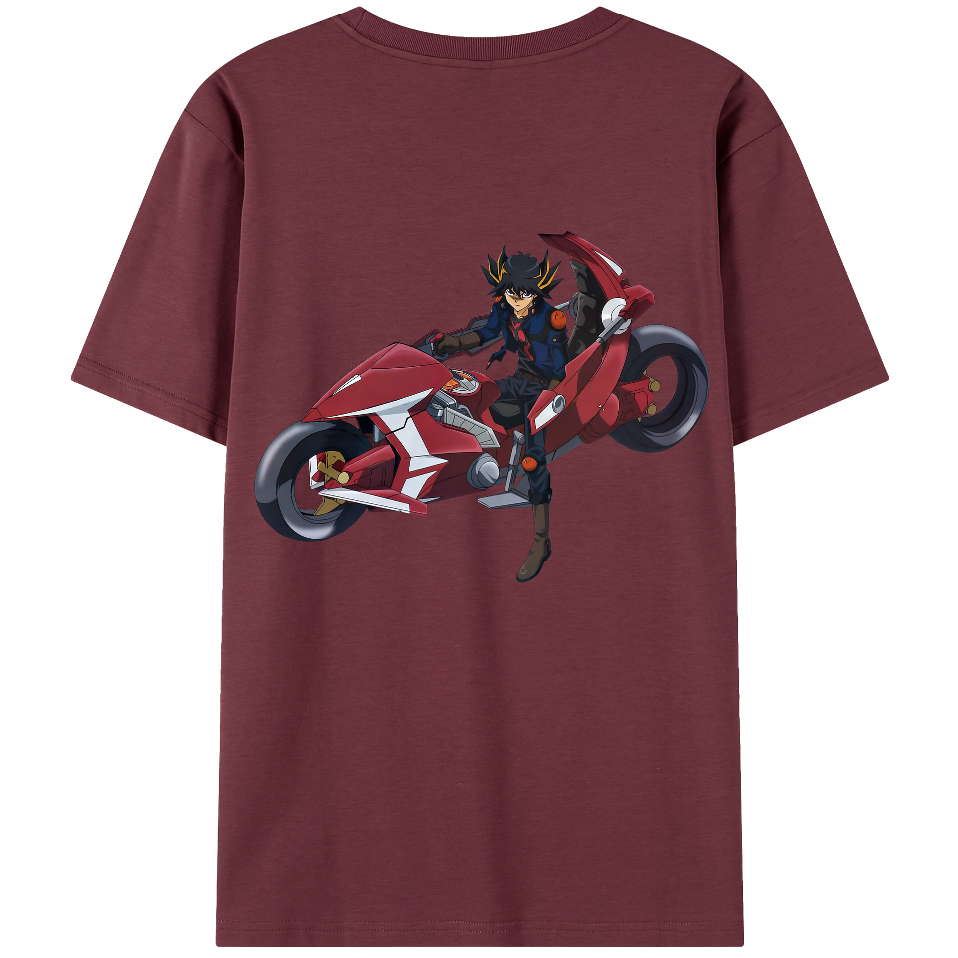（画像用） 遊☆戯☆王 Yu-Gi-Oh! 綿100％半袖Tシャツ（背面プリント）